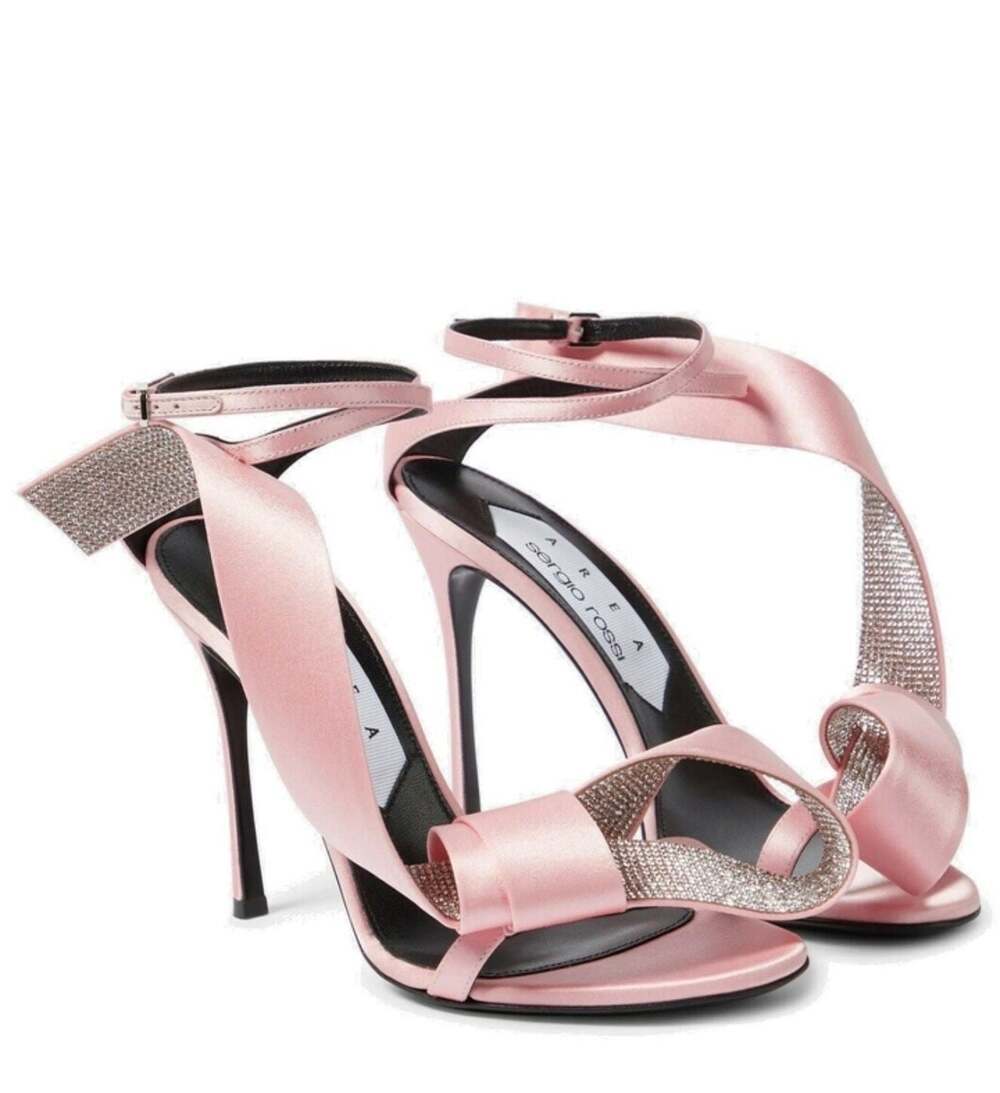 AREA X SERGIO ROSSI Magenta Women's Sandals - YOOX,